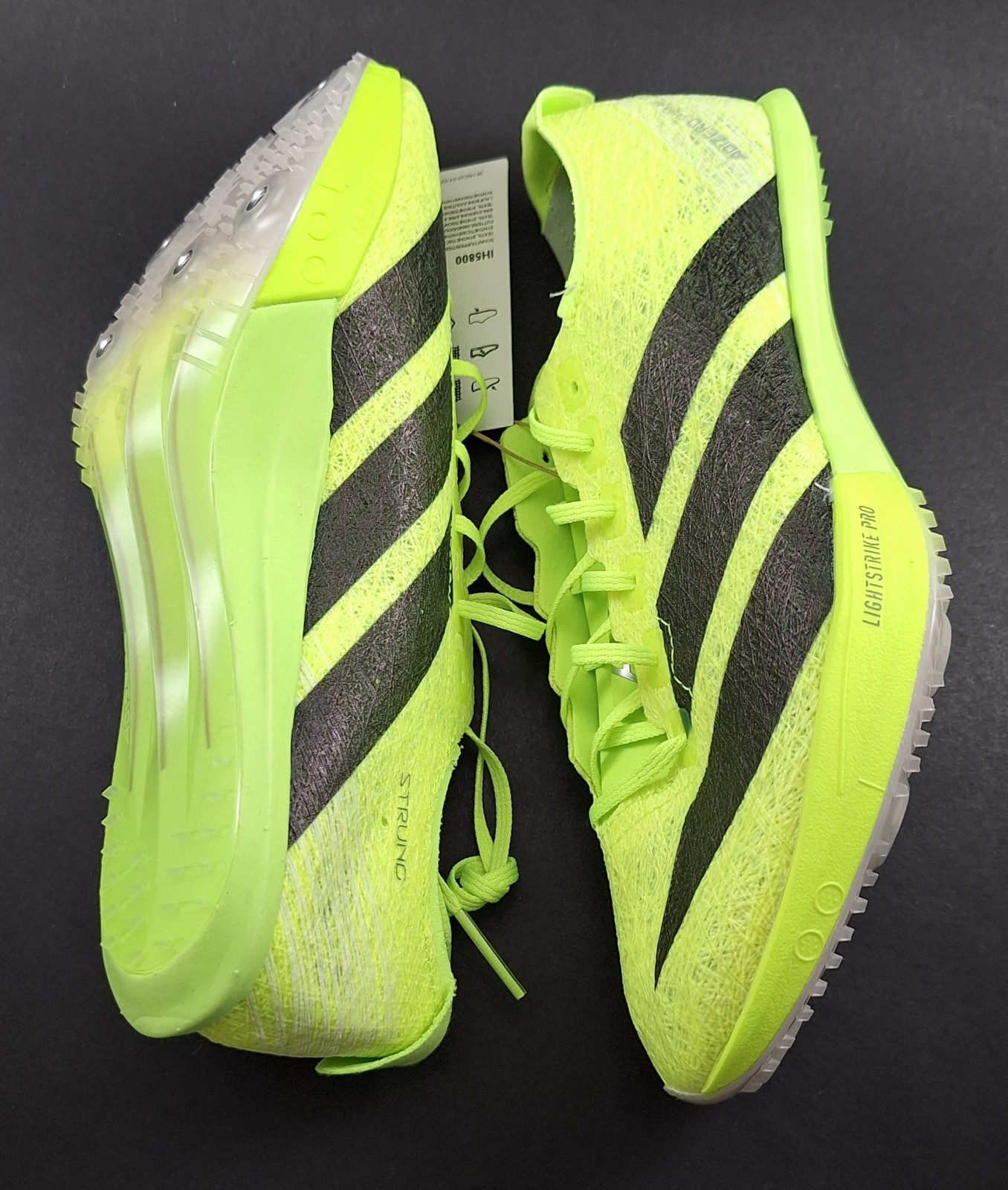 adidas Adizero Prime SP 3 Strung Lucid Lemon Black (IH5800) Men’s