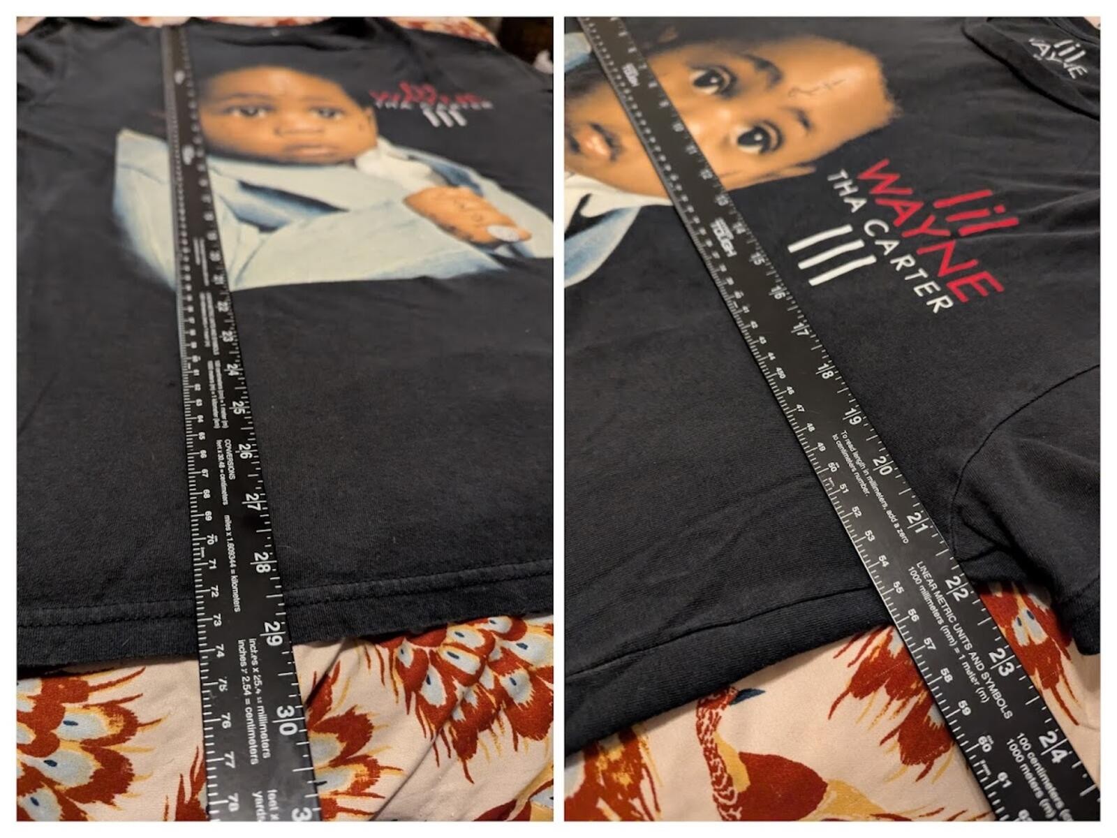 Lil Wayne Shirt XL Tha Carter III Graphic Rap Hip Hop Vintage Wash T-Shirt XL