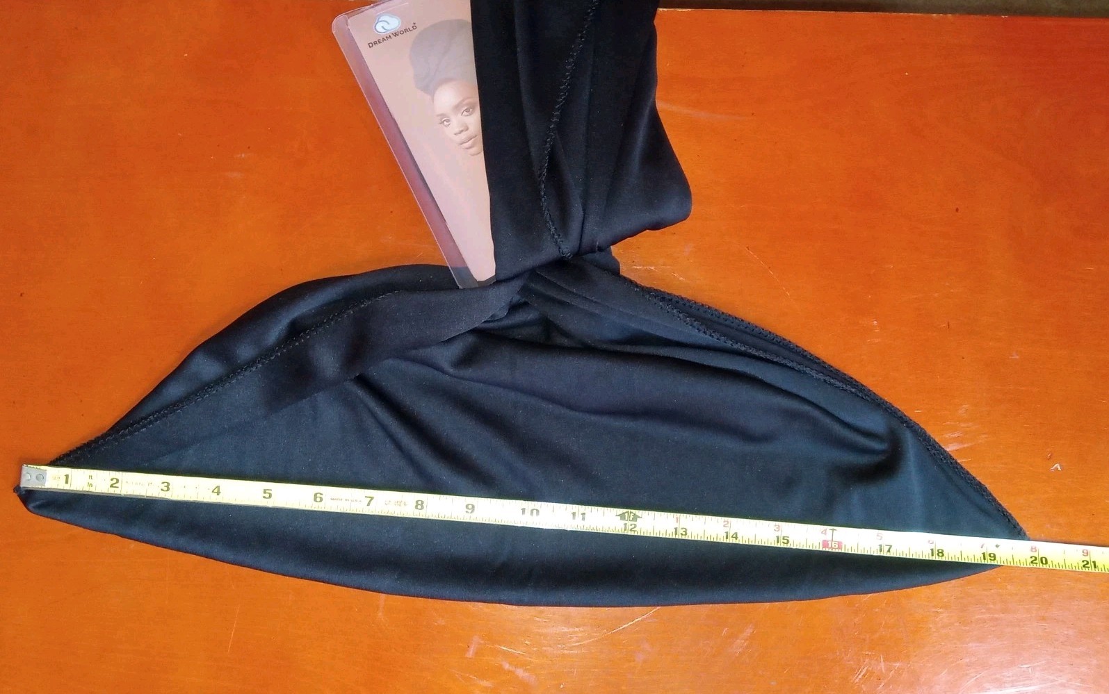 Dream World Silky Feel Jersey Scarf/Head Wrap, #DRE177BK, See Size Details Below