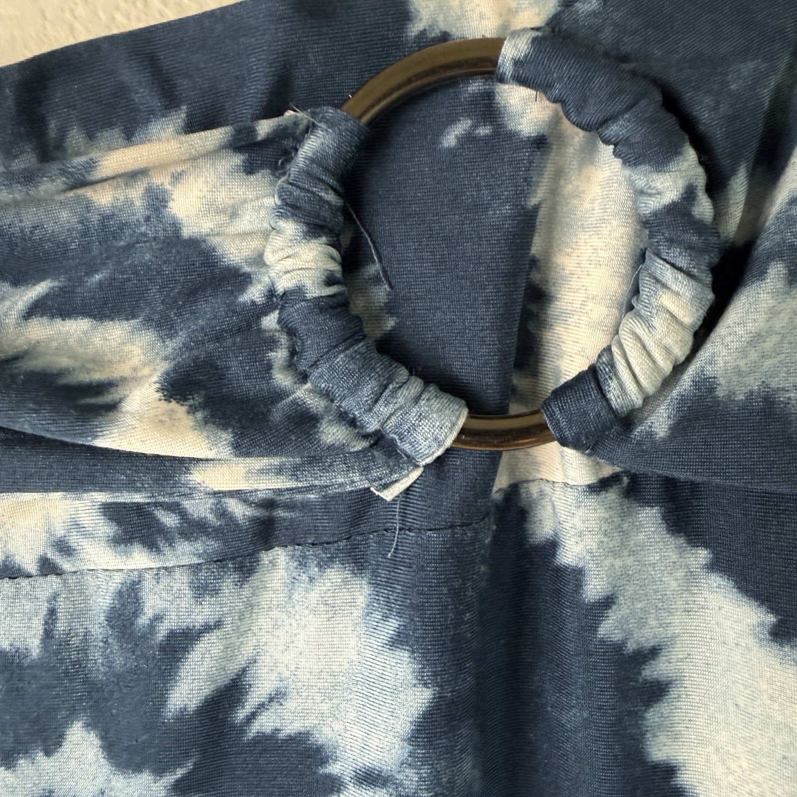 Robert Louis Womens Tie Dye Blue Maxi Skirt XL