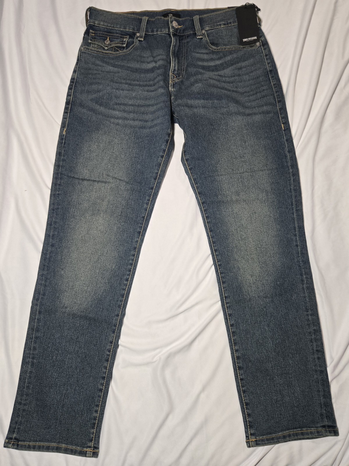 True Religion Geno Relaxed Slim Jeans Men’s Size 34×32 NWT