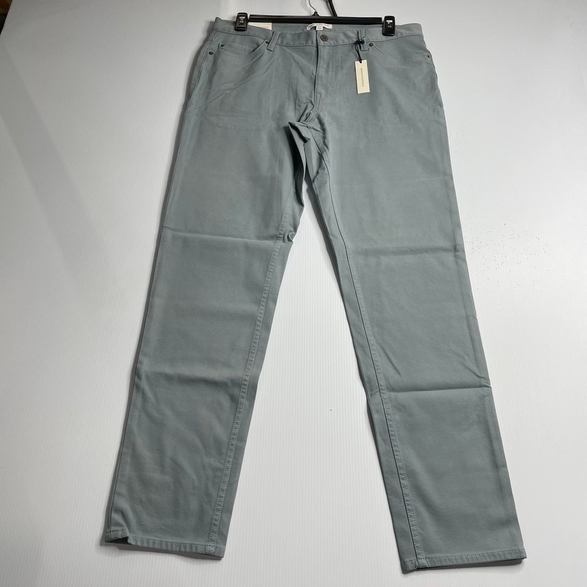BANANA REPUBLIC Athletic Traveler Pants Men’s Size 35×34 Blue Gray