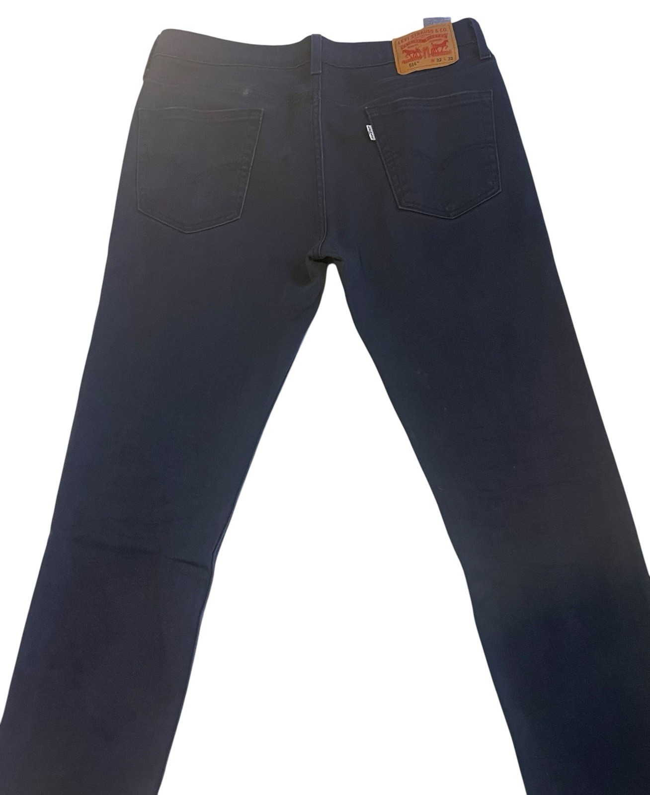 Levi Strauss & Co. Men’s Slim Fit Dark Wash Blue Denim Jeans Mid Rise 5-Pocket