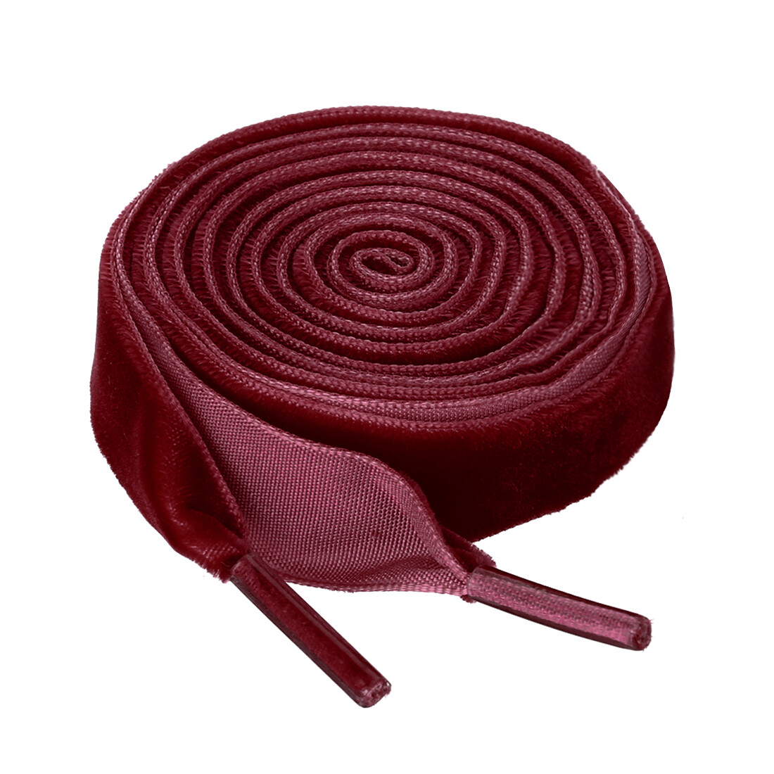 Flat Velvet Shoelaces 0.6 Inches Wide Ribbon Strings for Sneakers Shoes Boots