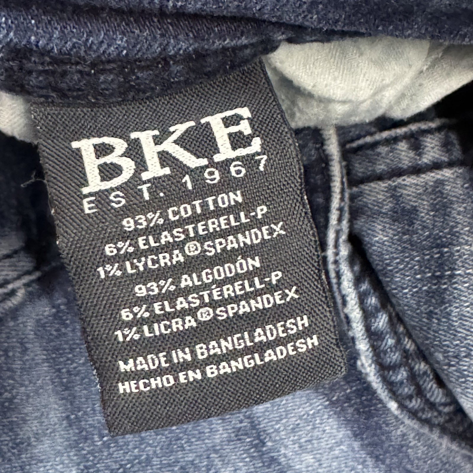 Buckle BKE Jeans Men 30×28 Blue Alec Denim Pant Faded Stretch Washout (Tag32x30)