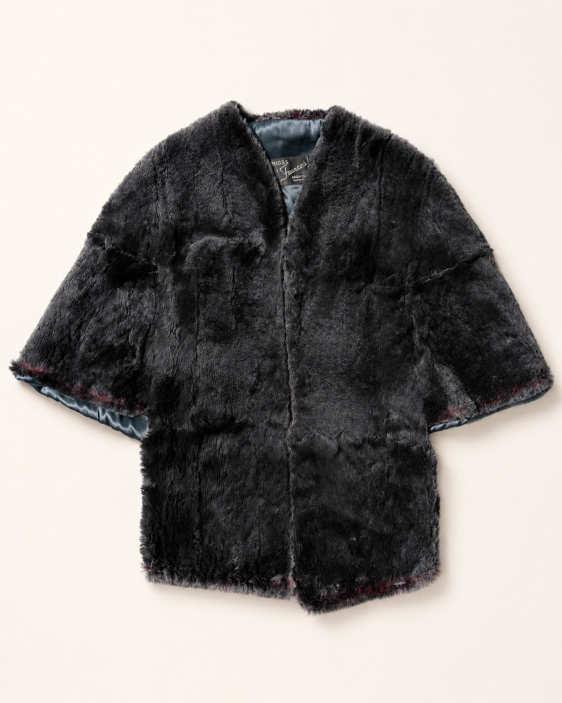 Furs by Francis Sheared Beaver Cape – Luxurious – Black – Woman’s Medium