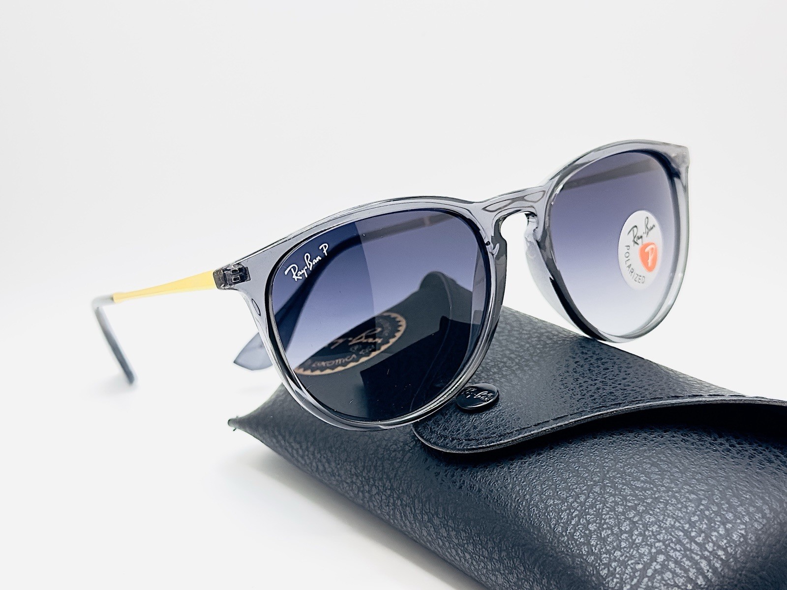 Ray Ban RB4171 Erika 54mm Unisex Polarized Sunglasses – Blue Gradient Lens