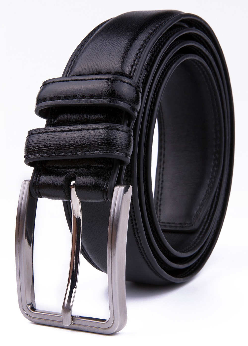 Men’s Dress Belt Genuine Leather Belts for Men Jeans Khakis Dress Outfits