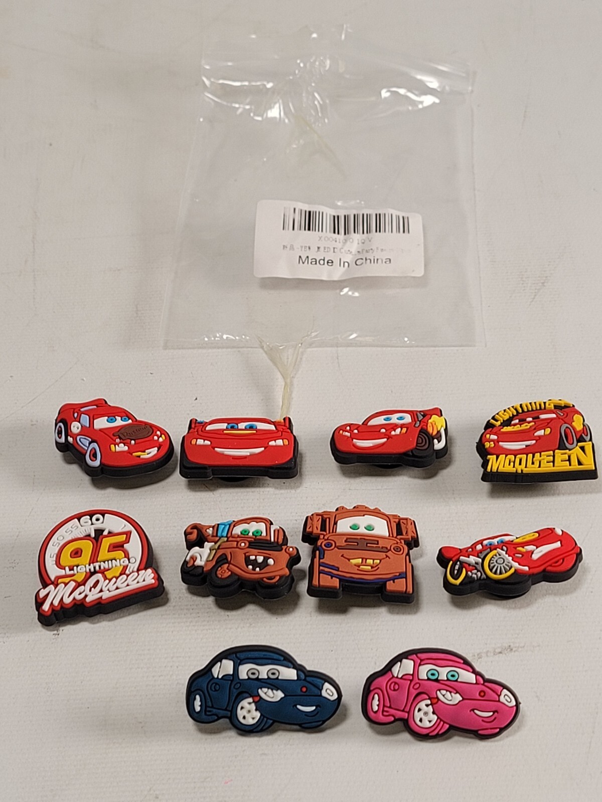 Cars Lightning McQueen 10 Pack Jibbitz