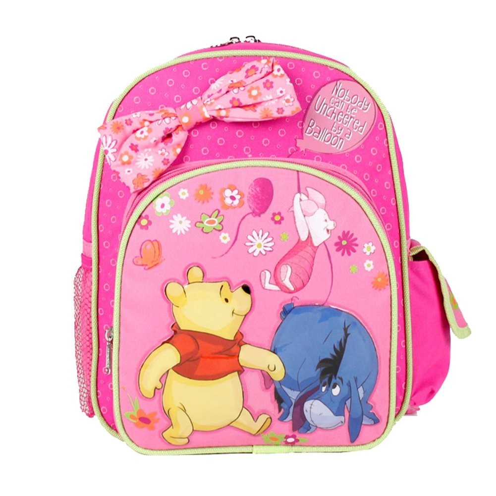Winnie the Pooh 12-Inch Backpack for Girls – Small Size for Kids Ages 2 to 5