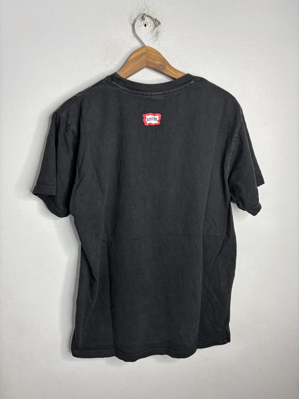 Icecream Shirt Mens Medium Black Graphic Cone Cherry Head Tee Skate Streetwear