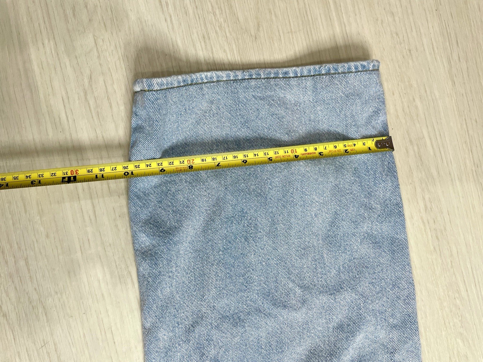 PacSun Women’s Light Wash Denim Wide-Leg Jeans 5-Pocket Zip/Button Size 25