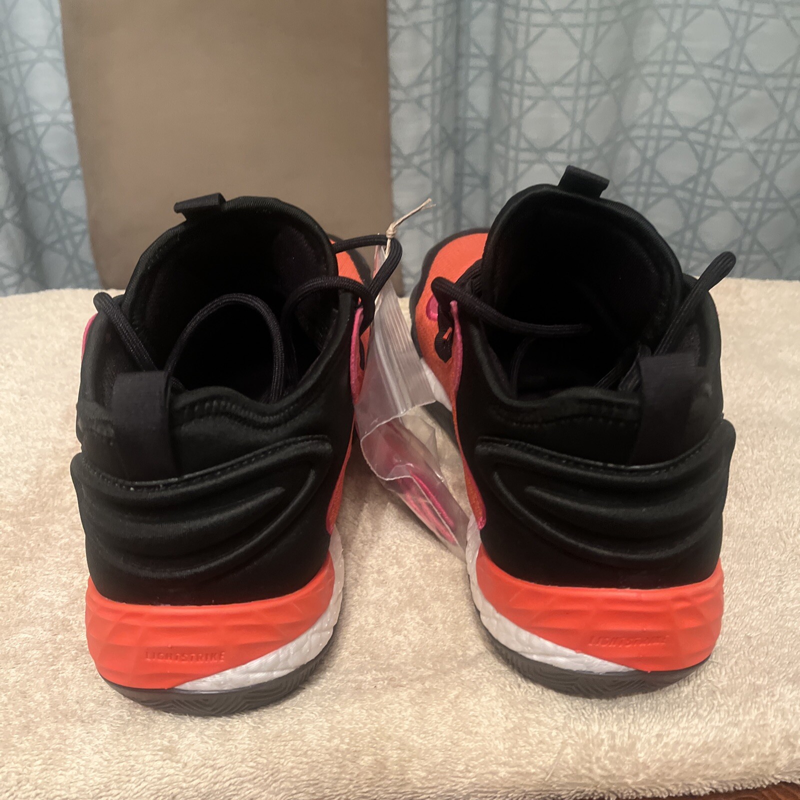 Adidas BYW Select Black Impact Orange Team Real Magenta Basketball IG4936 Sz 9.5