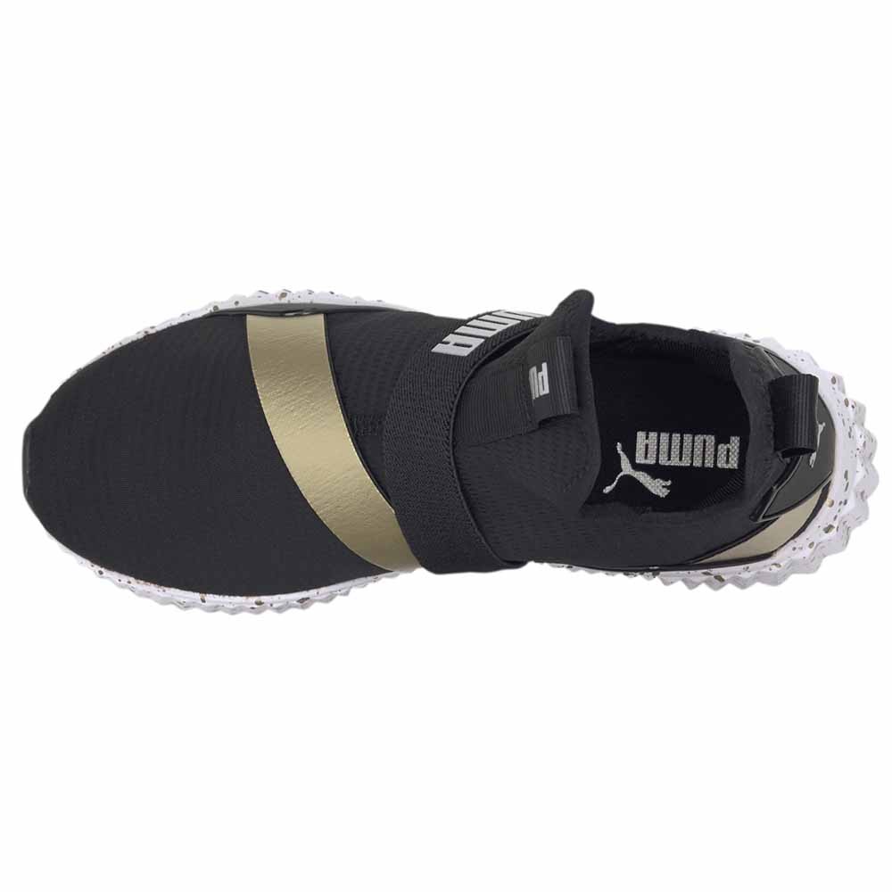 PUMA Defy Metallic Slip On Training Womens Size 5.5 M Sneakers Athletic Shoes 1