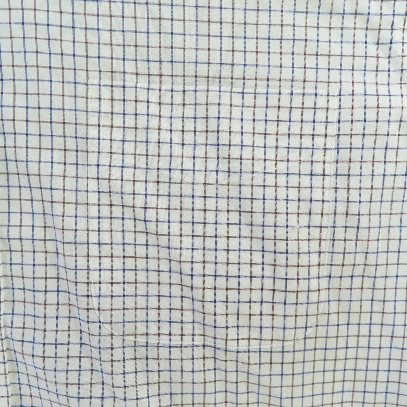 Lauren Ralph Lauren Shirt Mens Large 16.5 Black Brown Button Long Sleeve 34/35