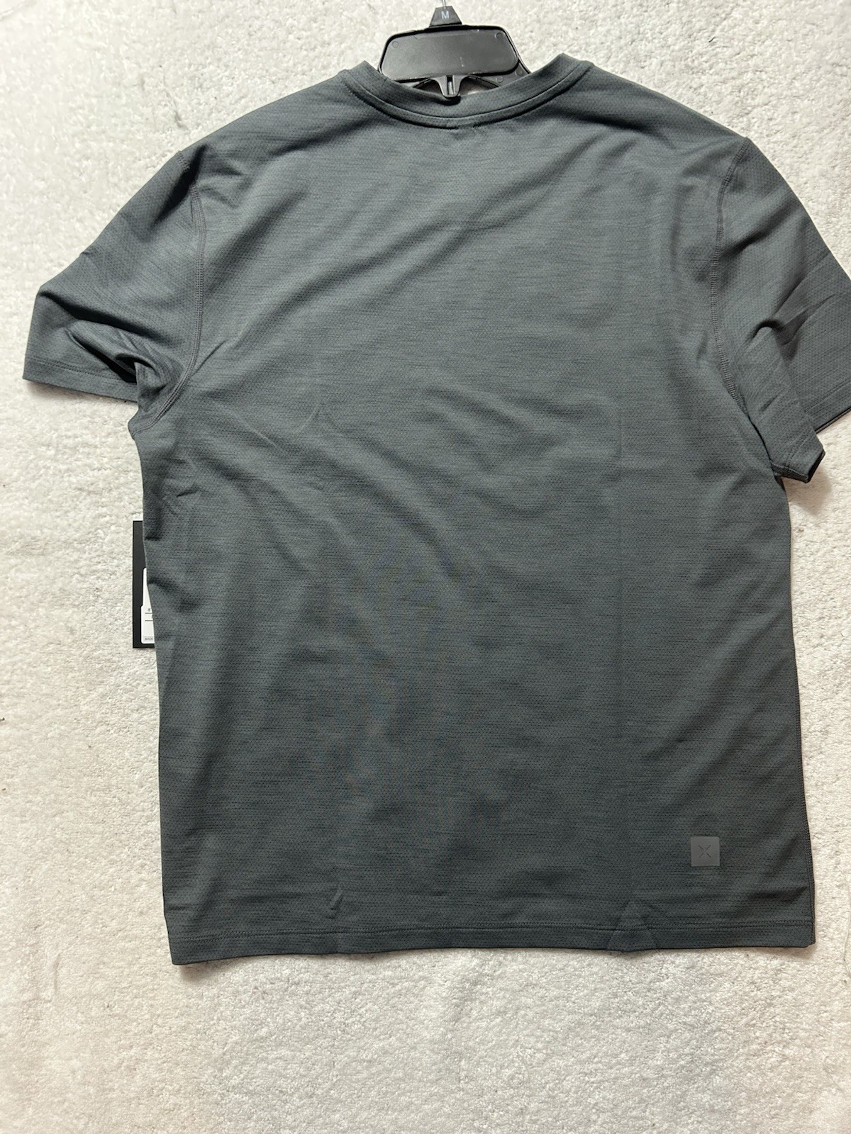Ten Thousand Interval Men’s Iron Grey Medium Short Sleeve Shirt (B1)