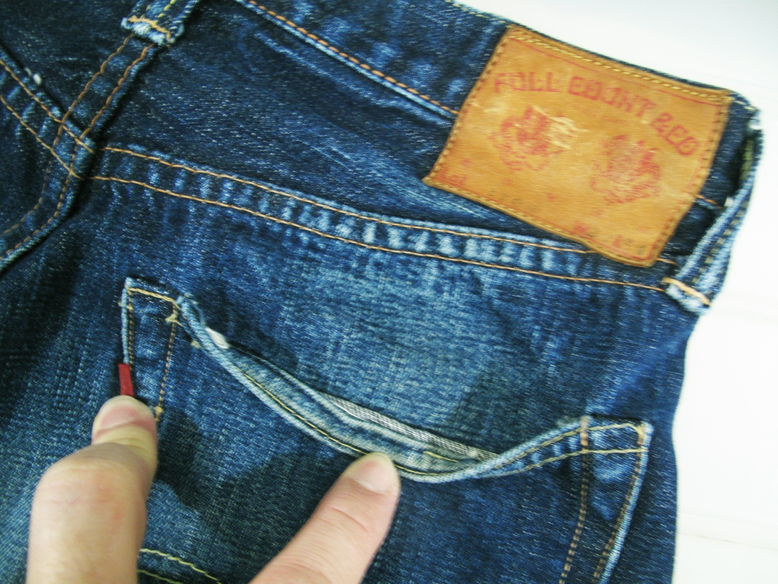 HOT VTG Men’s FULL COUNT @ L108 OSAKA 5 SELVEDGE JAPAN Jeans 27 x34 (*Fit 26×29)