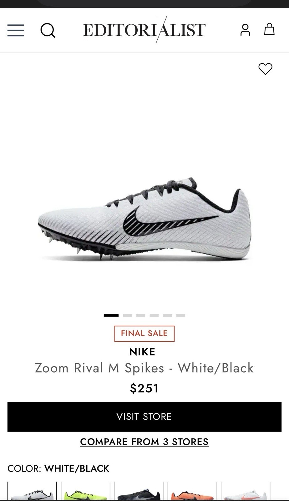 Nike Zoom Rival M Track Spikes