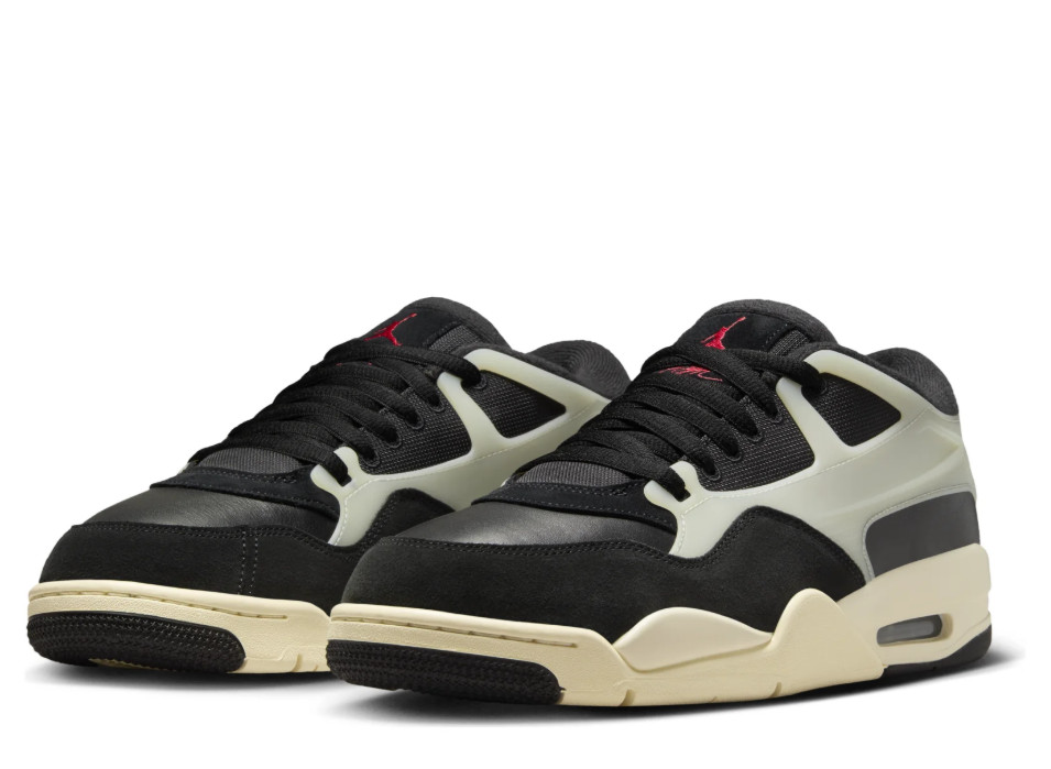 Air Jordan 4 RM Mens Black Sail Sneakers FQ7939-006 Basketball Shoes New