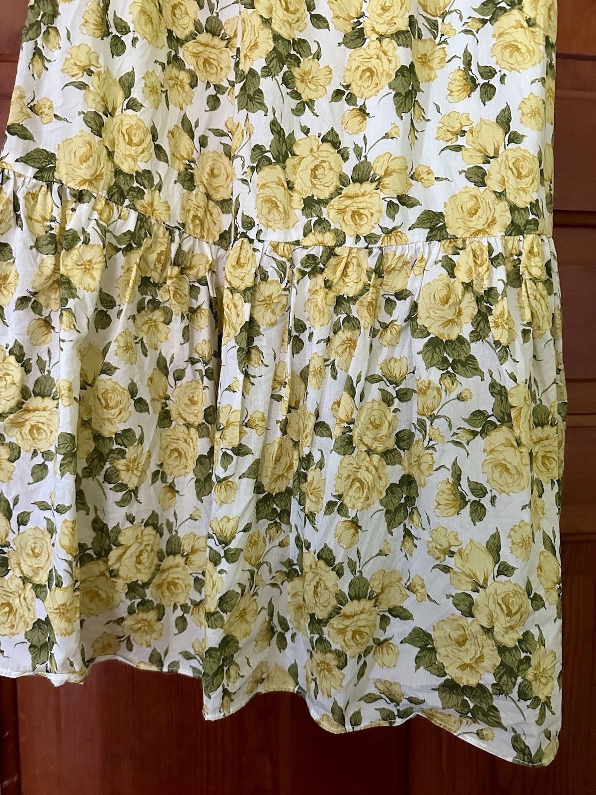 J.CREW Liberty Floral Carline Rose Smocked Waist Square Neck Sundress Cotton 4