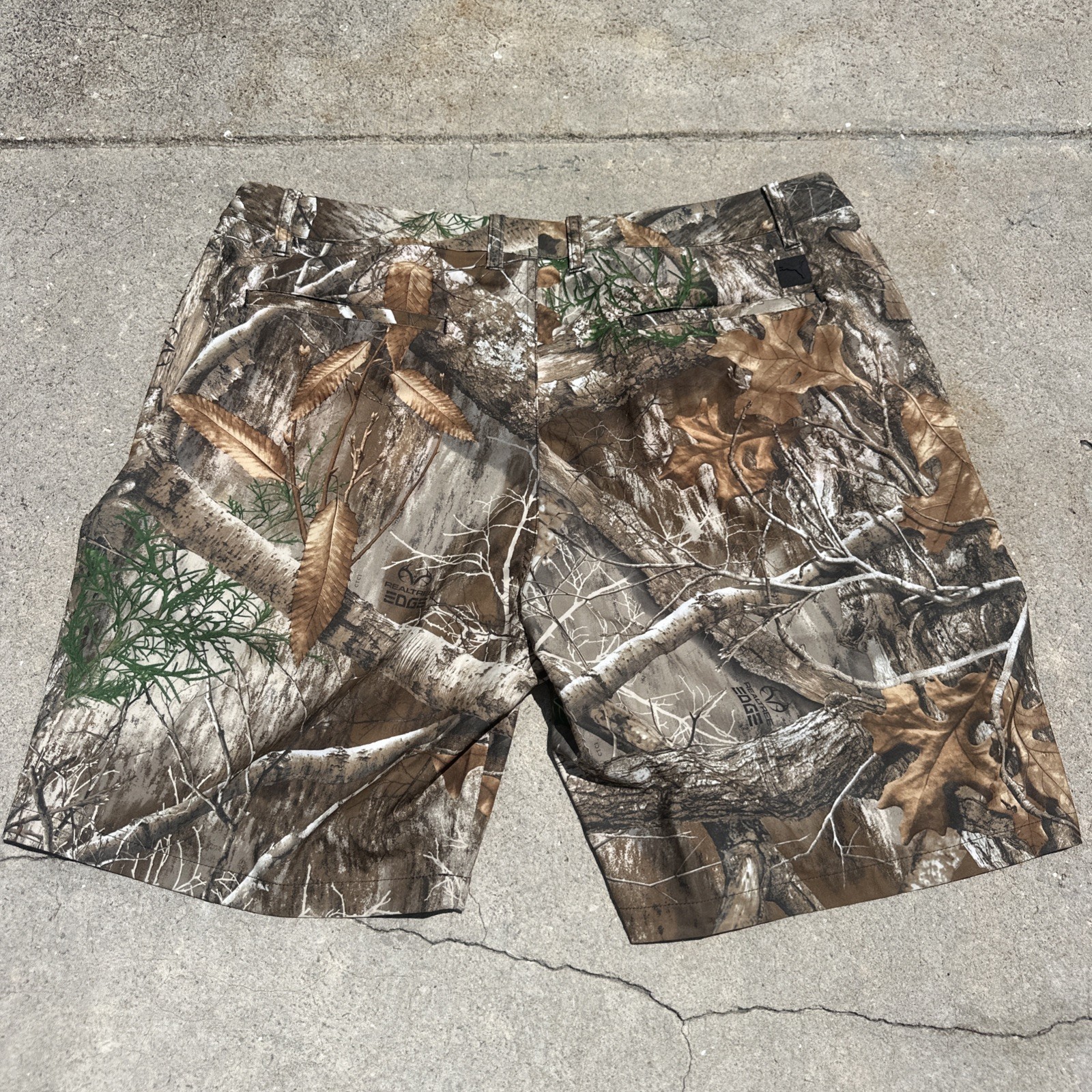 Puma x REALTREE 101 Short 9″ Deep Forest Camo Golf Performance Men’s 38 NWT $100