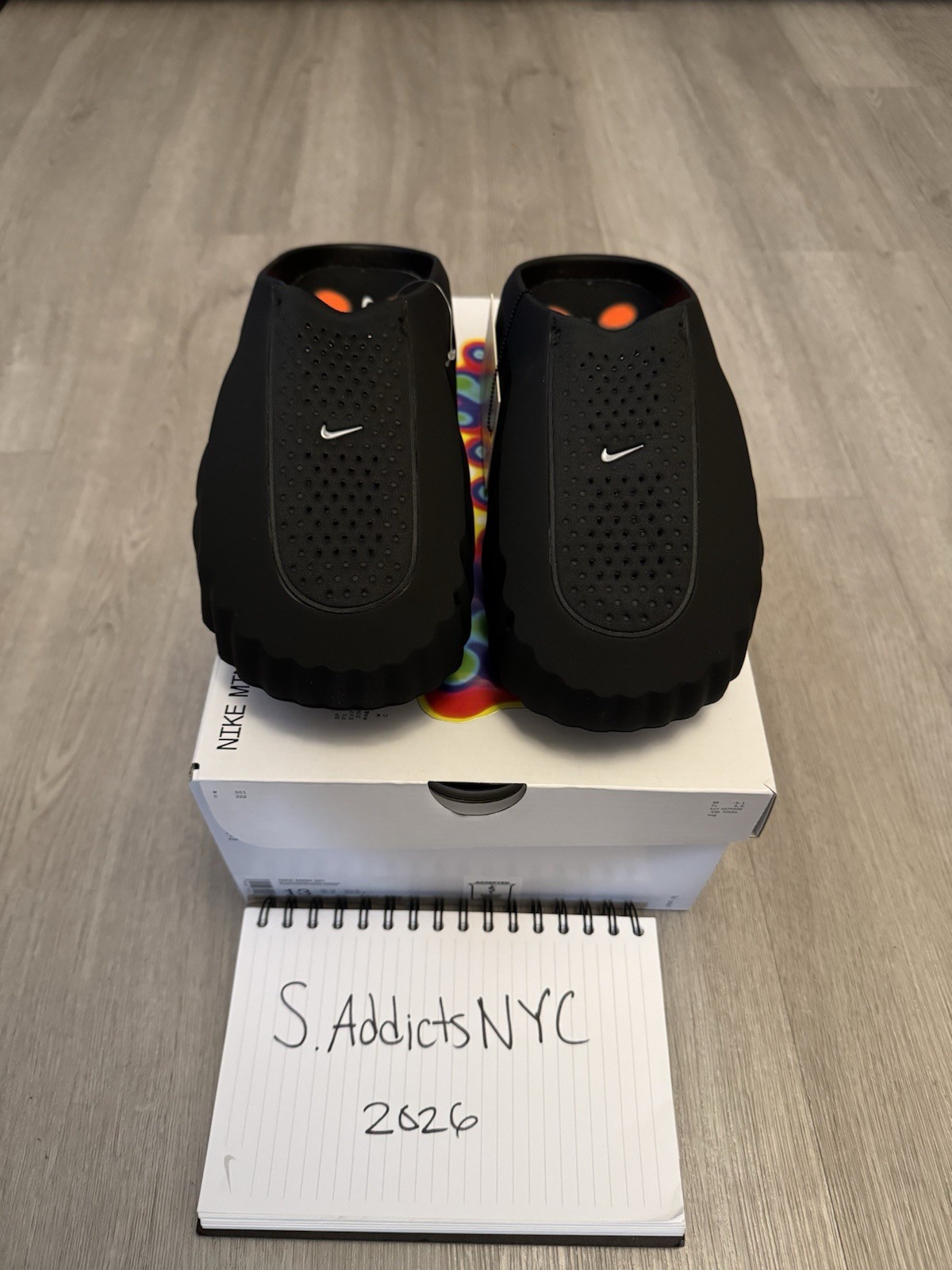 Nike Mind 001 Slide ‘Black Chrome’ (HQ4307-001) Size 13