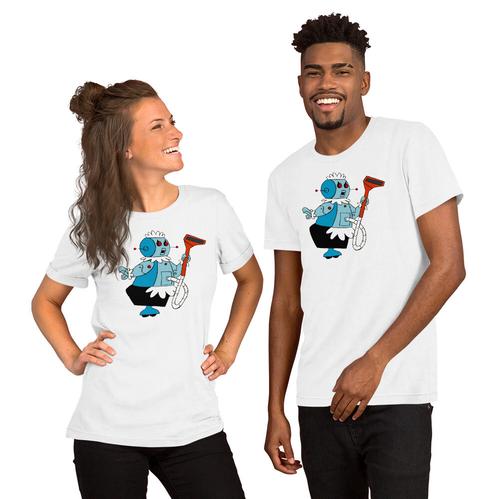 Rosie The Robot The Jetson Vintage Retro TV Short-Sleeve Unisex T-Shirt