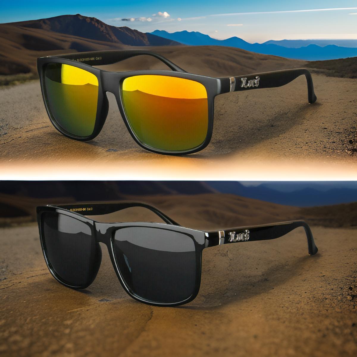 New Square Retro Sunglasses Men Classic Sun Block Unisex US Sameday Shipping