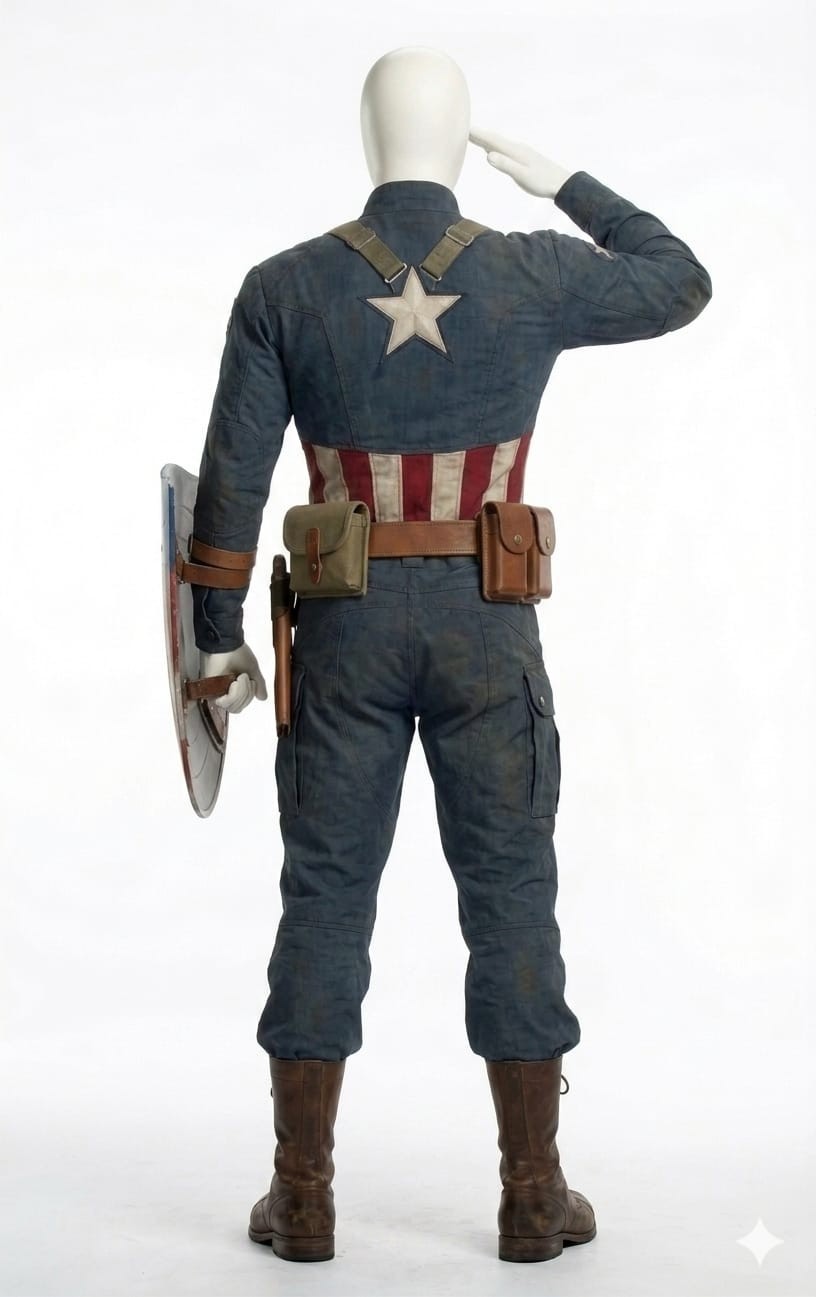Captain America Cosplay Costume – Steve Rogers Superhero Suit