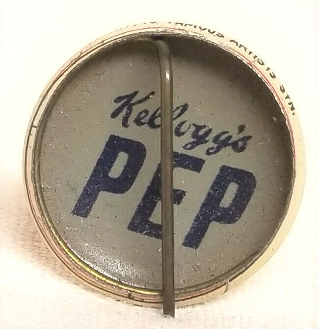 KELLOGG’S PEP CARTOON PINBACKS FROM 1940s – ORIGINAL OWNER – BUYER’S CHOICE