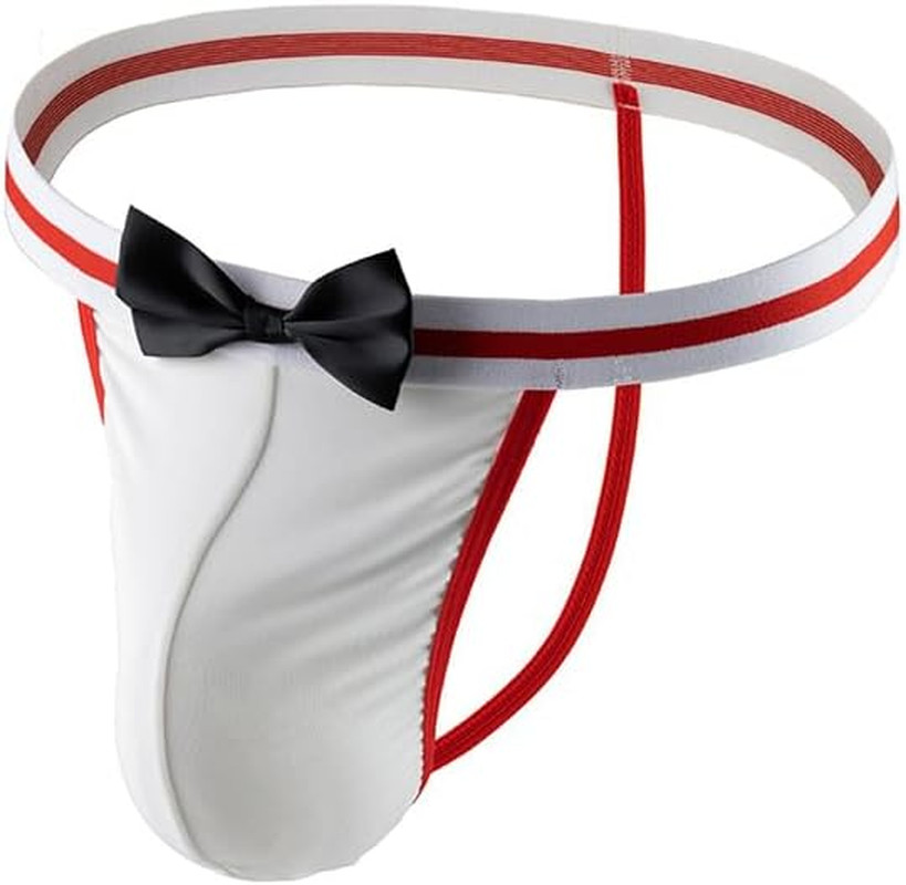Men’S Sexy Thong Underwear,G-String Bikini Lingerie,Soft and Breathable Male Joc
