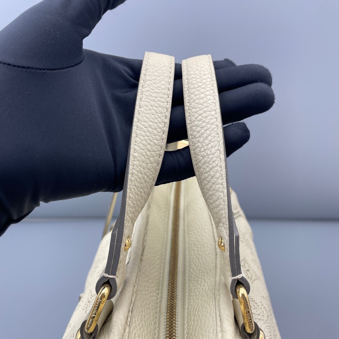 Louis Vuitton Pre-Owned Authentic Shoulder Bag Yellow 32*25*14cm