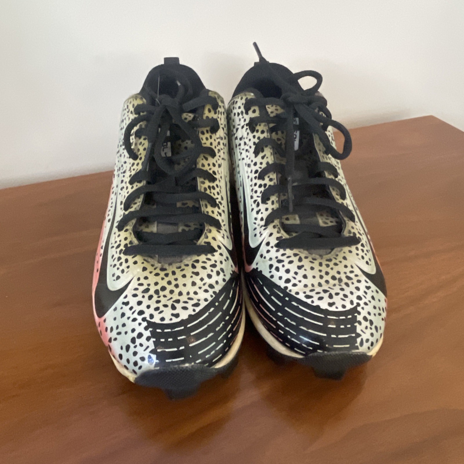 Mike Trout All-Star Nike Lunar Vapor Rainbow Trout ASG Cleats Size 5