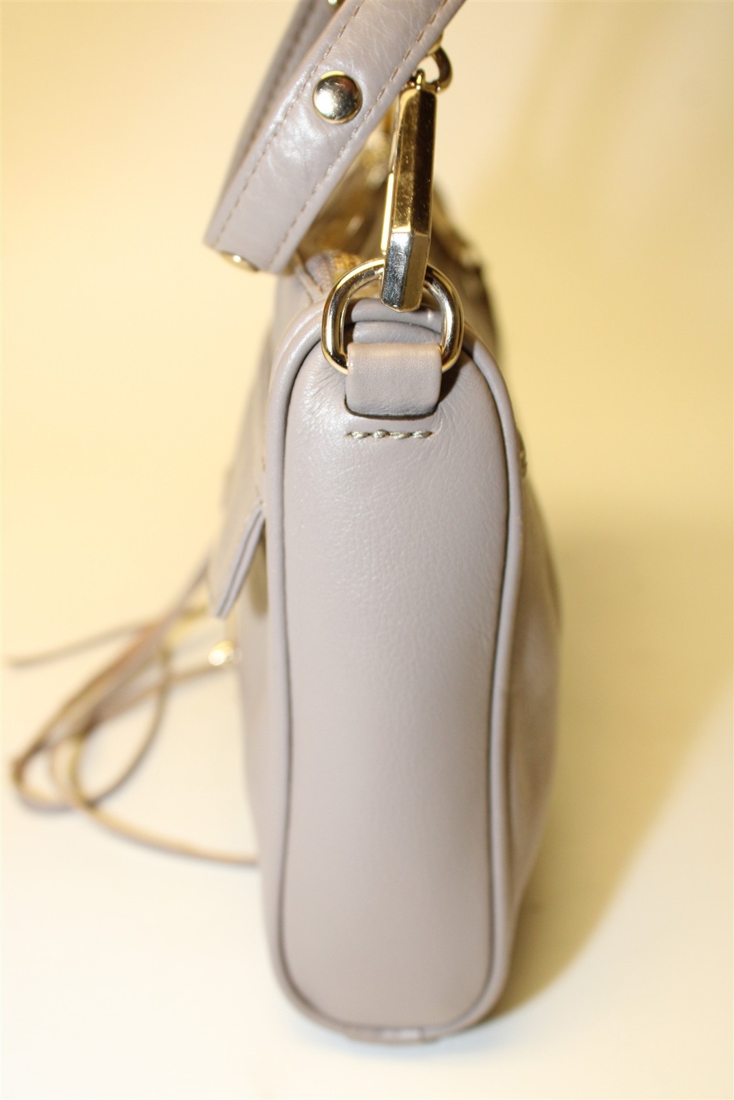 Rebecca Minkoff Mini MAC Convertible Crossbody Bag Leather Shoulder Satchel