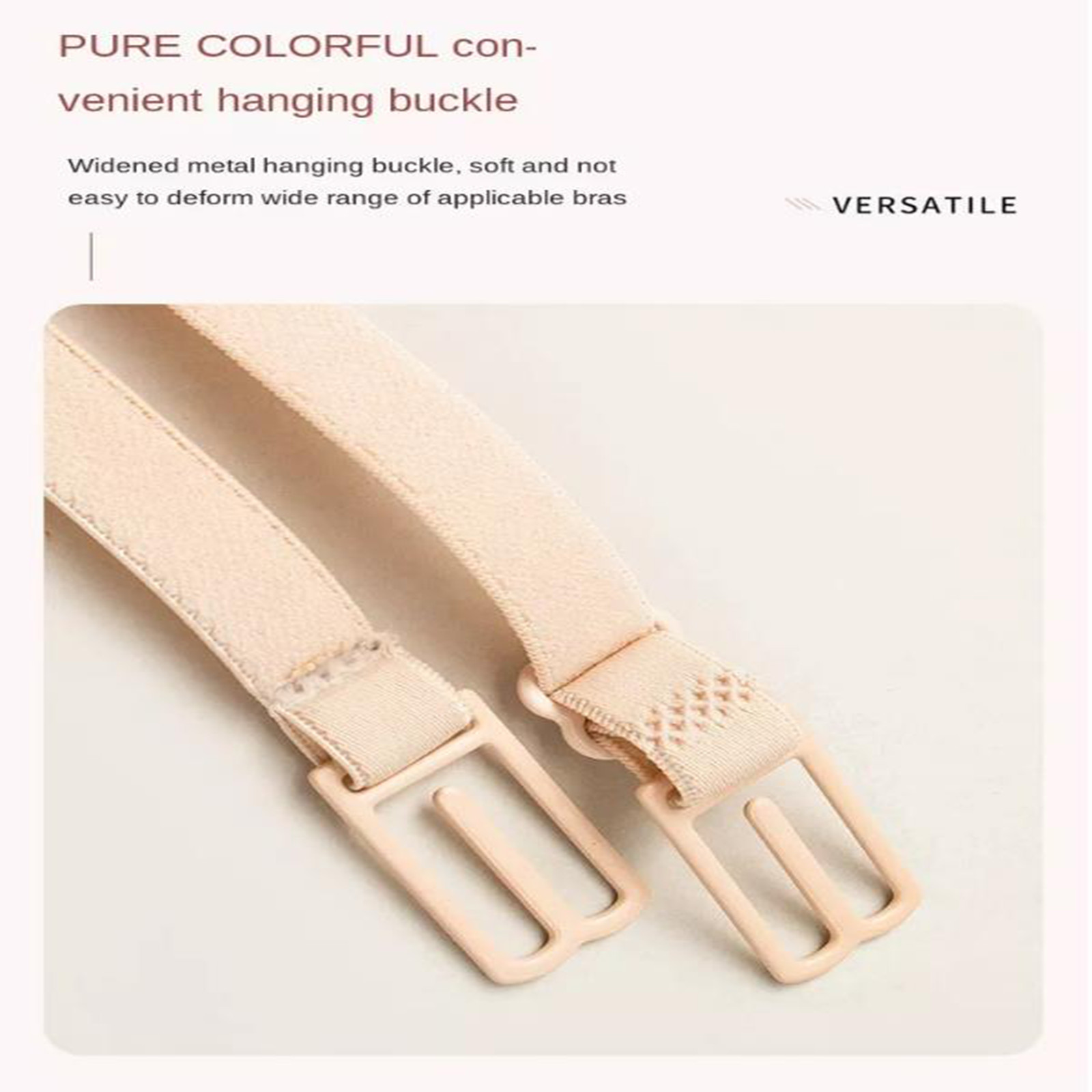 4 PCS Anti Slip Straps Clips Holder Bra Women Non-Slip Adjustable Bra Rope Back