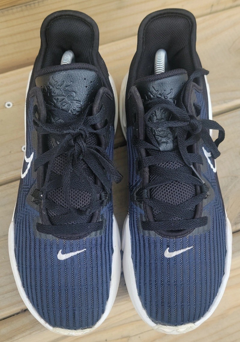 Size 9.5 – Nike LeBron Witness 6 TB Black White Charcoal Mens Basketball Shoes