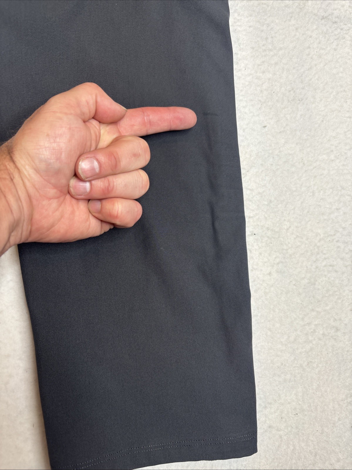 Lululemon Commission Pants Grey Men’s Size 36×32 Classic ABC Warpstreme LM5AF2S