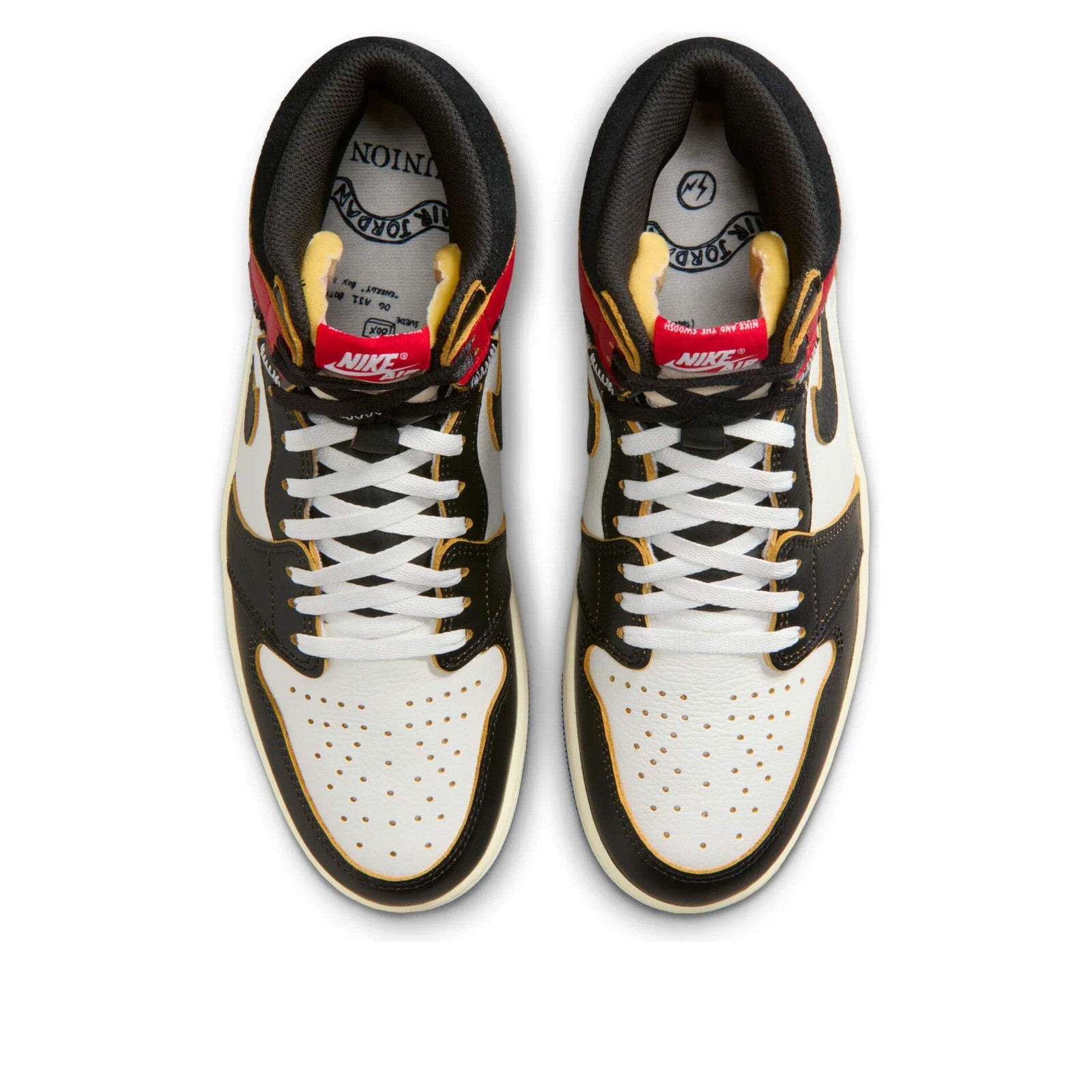IO7847 002 Air Jordan 1 Retro High OG Fragment Union LA Varsity Red Sport Royal