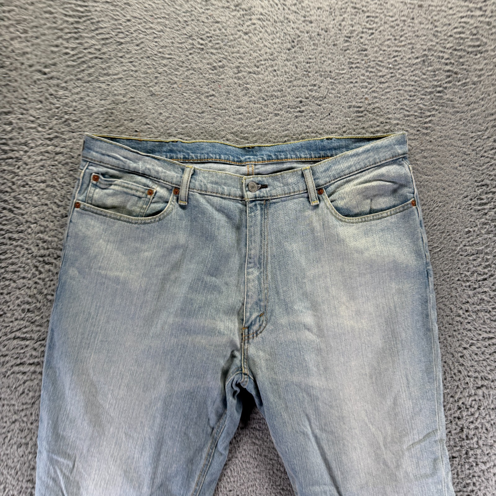 Levi’s 541 Jeans Men’s 40×29 Blue Cotton Denim Tapered Athletic Faded Stretch