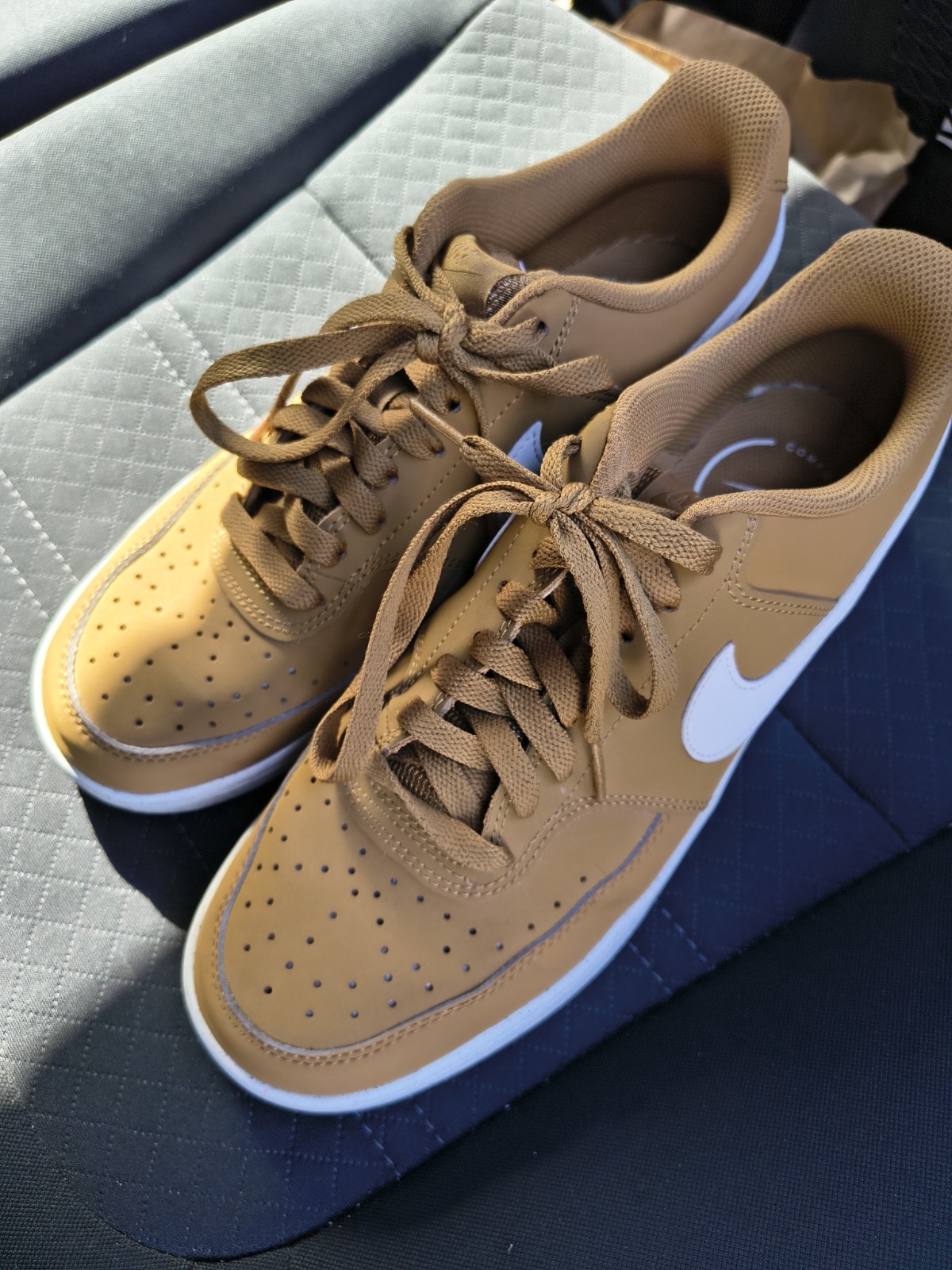 Nike Court Vision Low Wheat/Sail Brown White