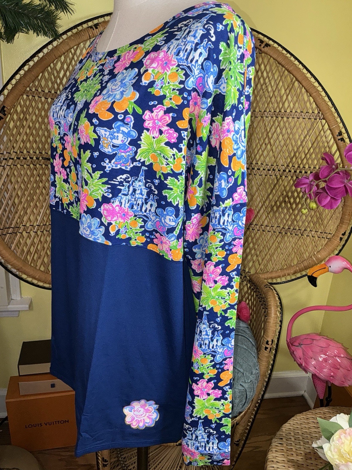Lilly Pulitzer NWT Finn Top Lilly Loves Disney Size L,XL