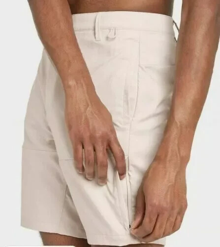 All In Motion Shorts 9″ Wicking Tech & Zip pockets Quick Dry Travel or on the go
