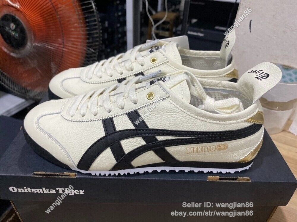 NEW Onitsuka Tiger Mexico 66 Cream/black Sneakers – Classic Unisex Shoes