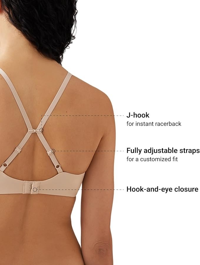 b.tempt’d by Wacoal 953380 Upgraded Lightly Padded T-Shirt Bra Sand 36B NWT $48