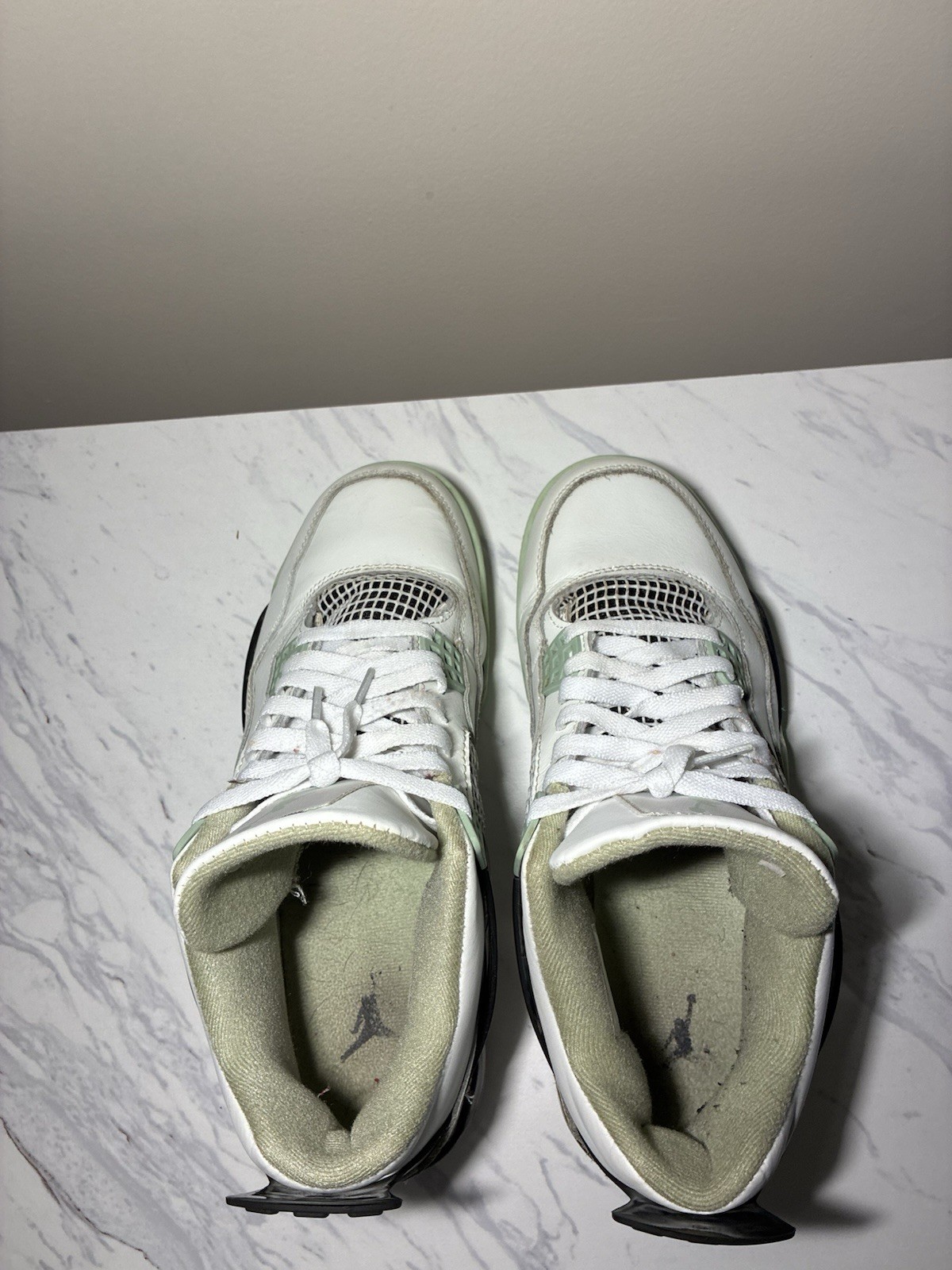 jordan air jordan 4 seafoam mid top unisex sneakers 11