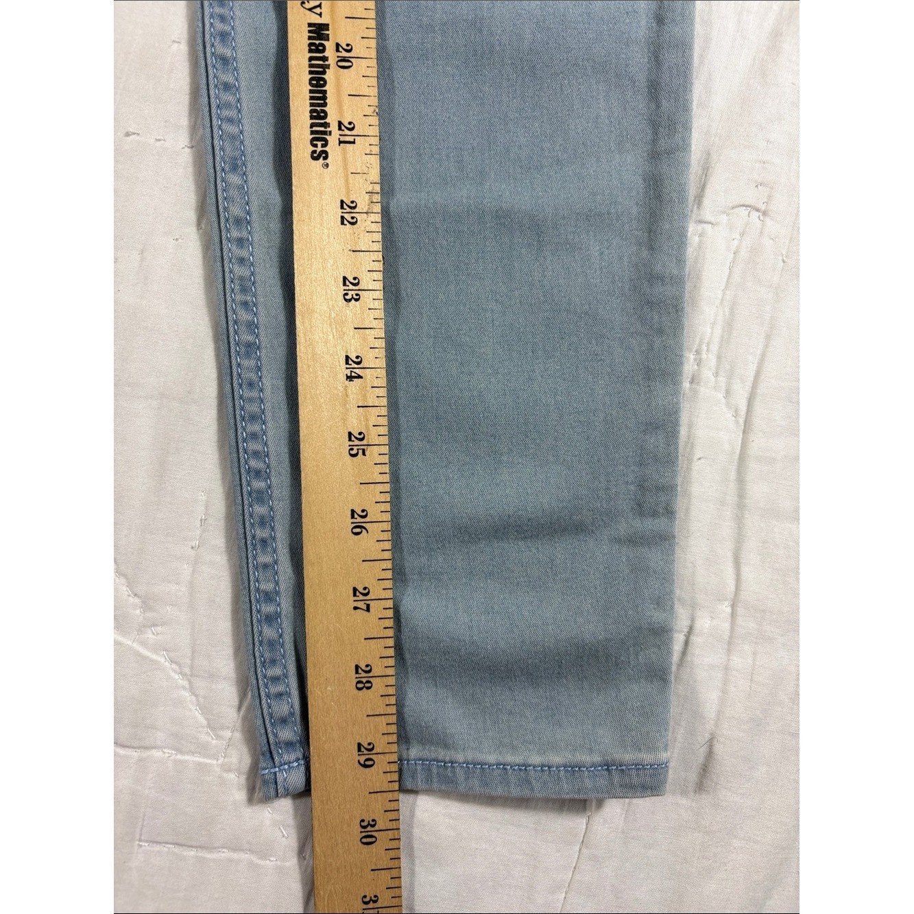 Hollister High Rise Jean Legging Light Wash Denim Skinny Jeans Size 15L NWT