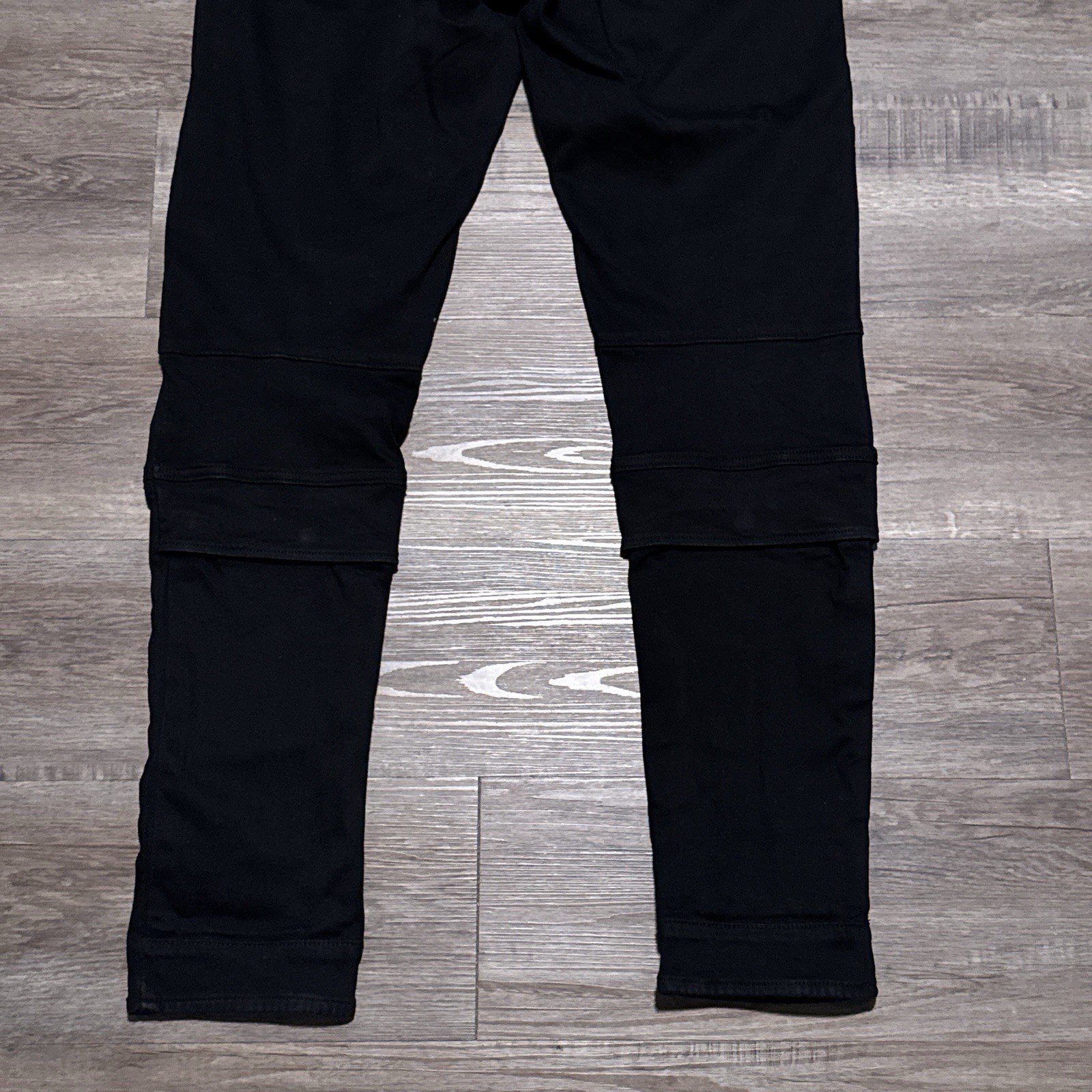 G-Star Raw Airblaze 3D Skinny Black Multi Pocket Moto Cargo Jeans Mens 34×34 NEW