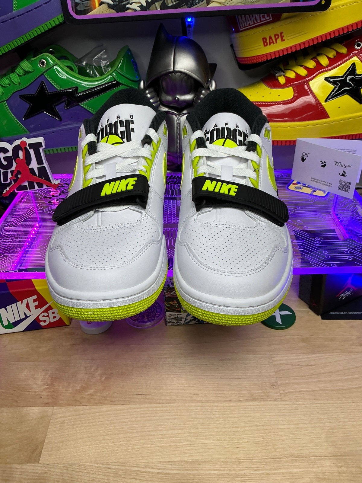 Billie Eilish x Nike Air Alpha Force 88 SP Venom Green. Brand New
