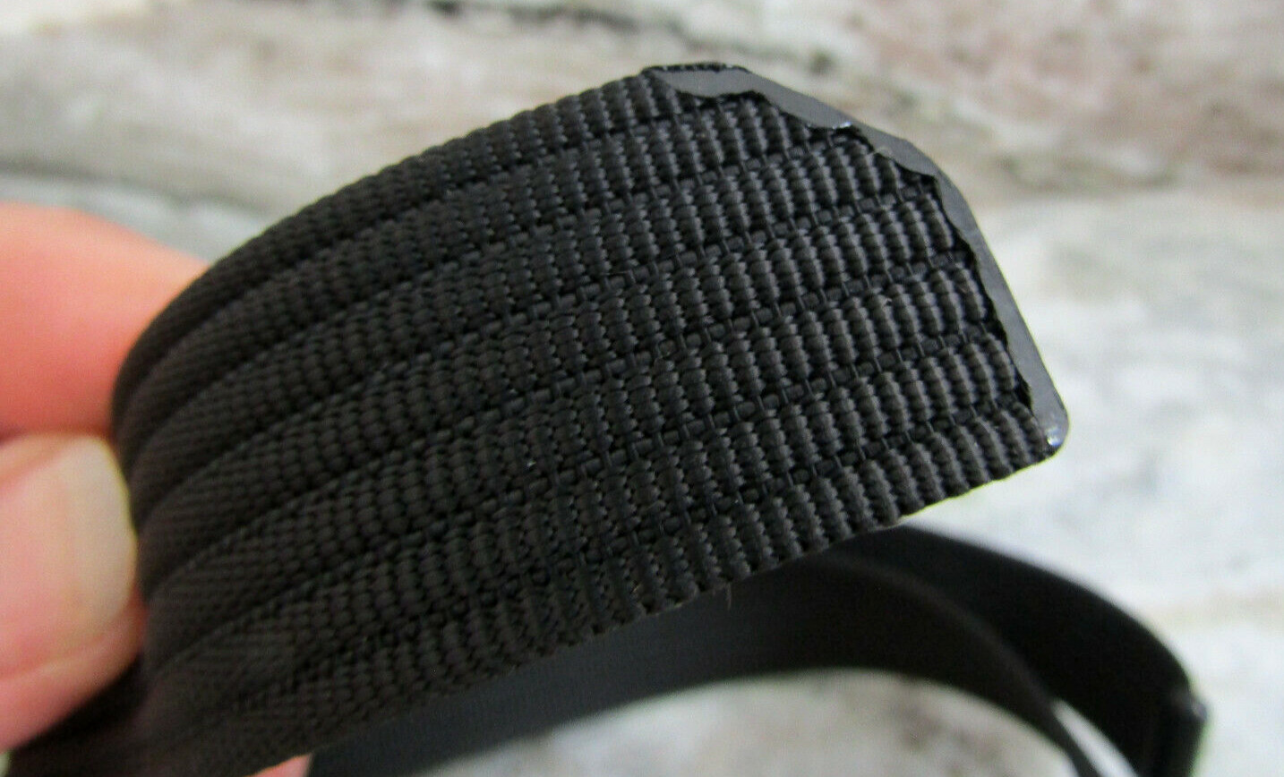 GRIP6 BELT – BLACK 37 INCH / 29 WAIST – 1.1 WIDE for WOMAN / KIDS