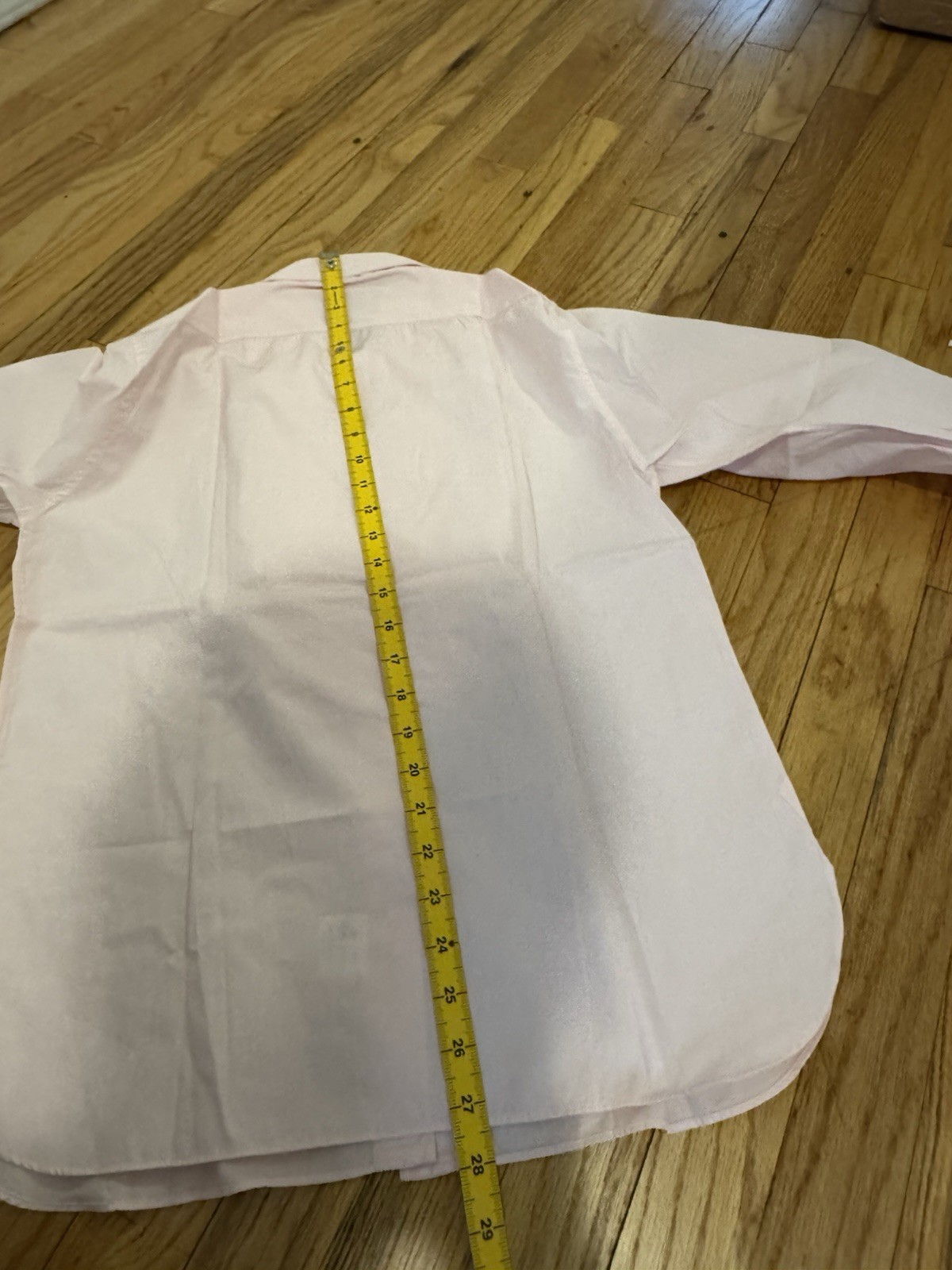 Vintage Charvet Pink Ruffled Button Up (blouse?) Shirt Women’s